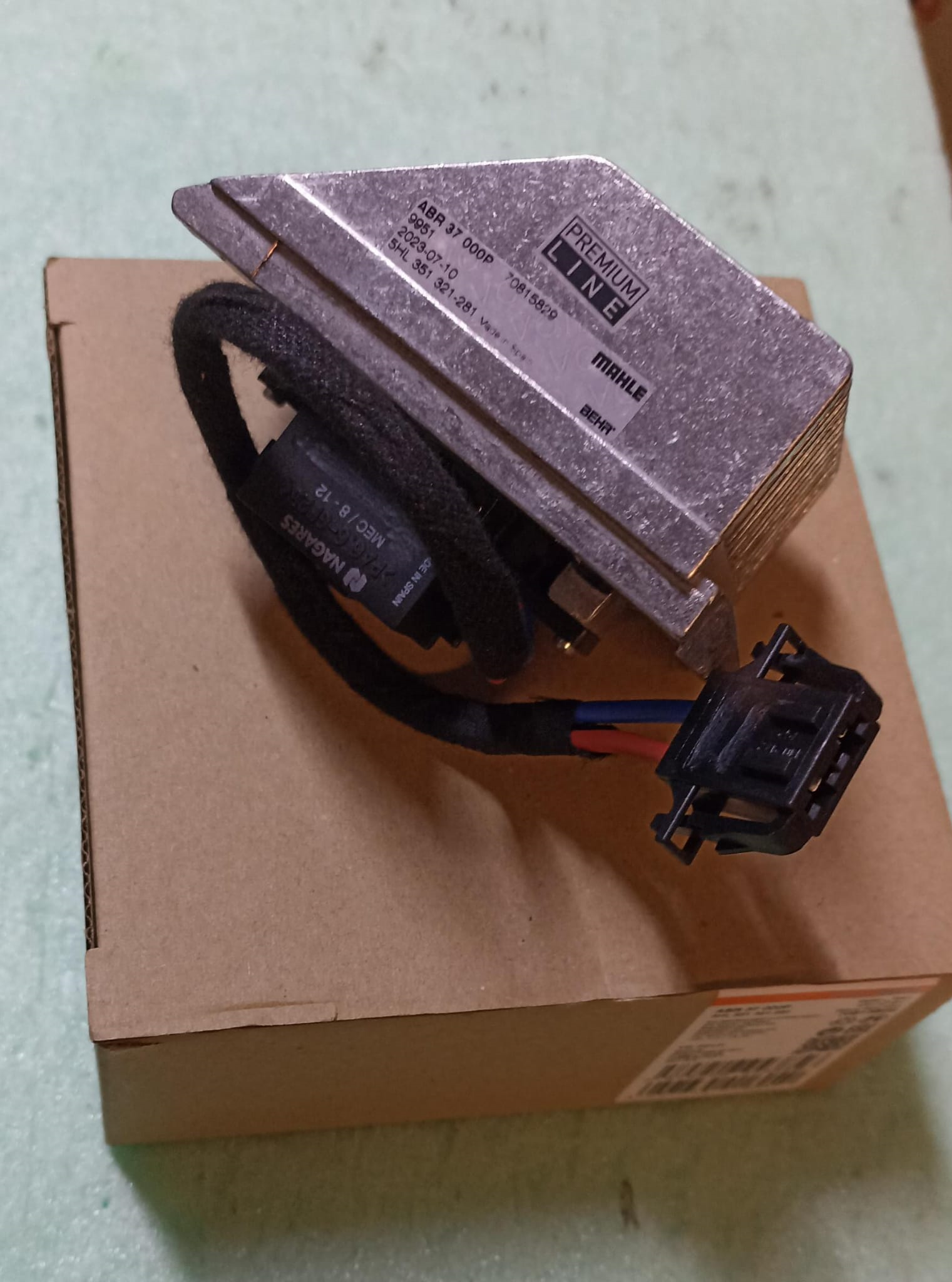 FAN KONTROL ÜNİTESİ - CORDOBA / IBIZA / FABIA RAPID POLO (BEHR)