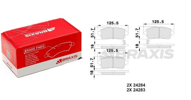 ÖN FREN BALATASI TAKIM DAIHATSU SIRION 2006-2013 (BRAXIS)