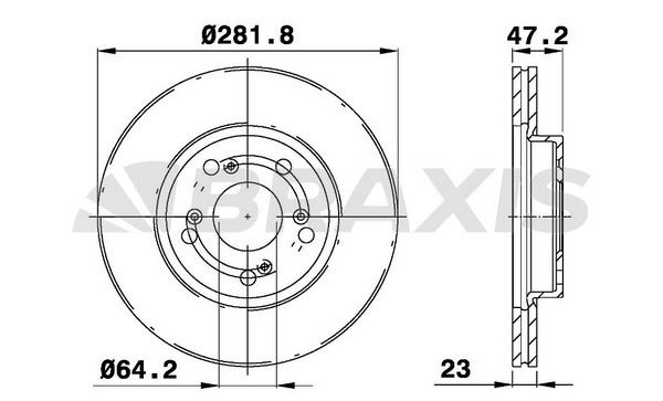 ÖN FREN DİSKİ AYNASI TAKIM HONDA CIVIC FD6 FB7 2007-2015 (BRAXIS)