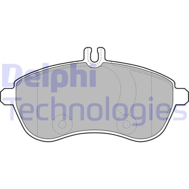 ÖN FREN BALATASI TAKIM MERCEDES W211 S211 KASA 2013-2016 (DELPHI)