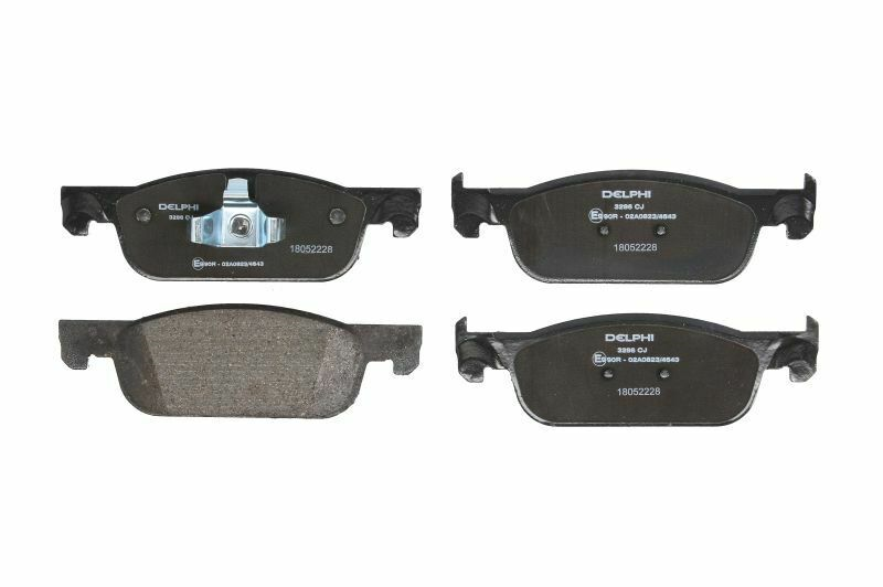 ÖN FREN BALATASI BOMBELİ UZUN TİP TAKIM RENAULT CLIO IV (DELPHI)