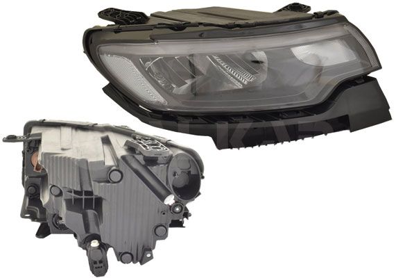 ÖN SAĞ FAR LAMBASI LEDLI JEEP COMPASS 2021-2025 ARASI (DEPO)