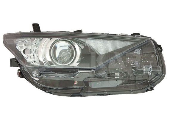 ÖN SAĞ FAR LAMBASI LEDLİ MERCEKLİ TOYOTA AURIS 2015-2018 (DEPO)