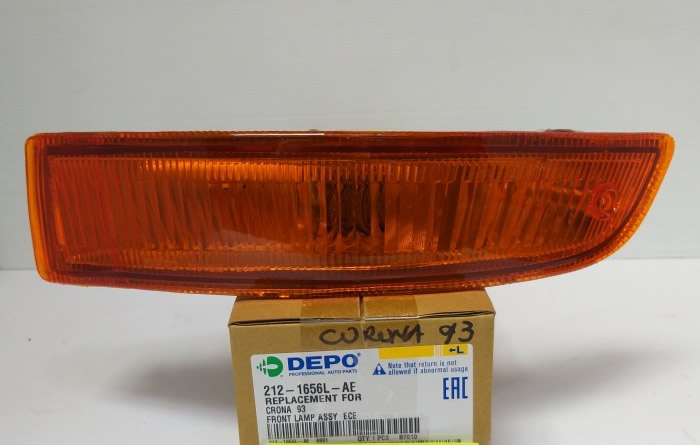 ÖN TAMPON SOL SİNYAL LAMBASI TOYOTA CORONA 1992-1995 (DEPO)