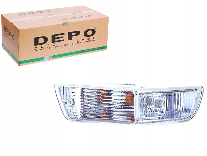 ÖN SOL TAMPON SİNYALİ BEYAZ TOYOTA RAV4 1998 1999 2000 MODEL (DEPO)