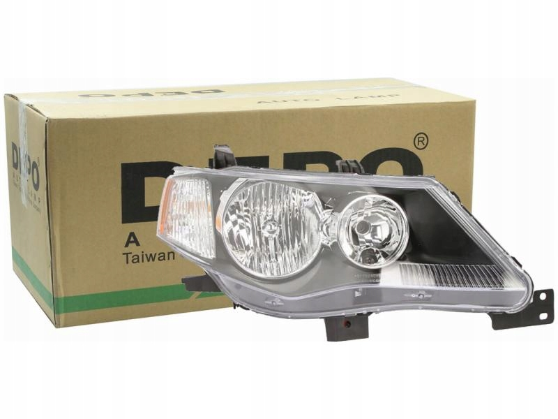 SAĞ FAR MOTORLU MITSUBISHI OUTLANDER 2007 2008 2009 MODEL (DEPO)