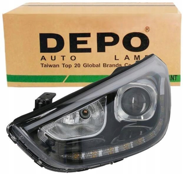 ÖN SOL FAR LAMBASI LEDLİ TİP HYUNDAI iX35 2013-2015 ARASI (DEPO)