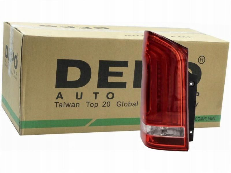 SOL ARKA STOP LAMBASI LEDLİ MERCEDES VITO W447 2014-2020 (DEPO)