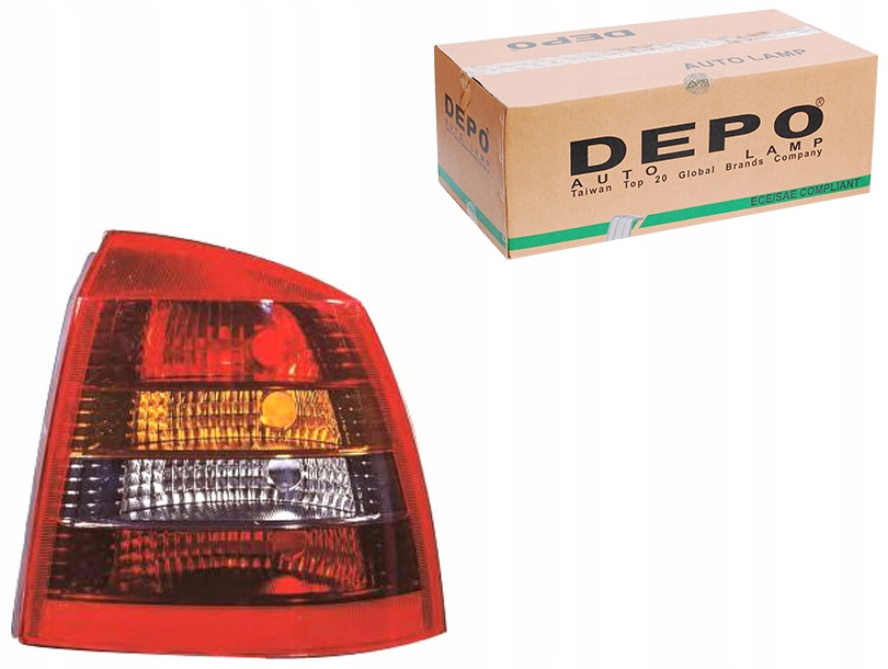 SAĞ STOP LAMBASI KOYU RENKLİ OPEL ASTRA G KASA HATCHBACK (DEPO)
