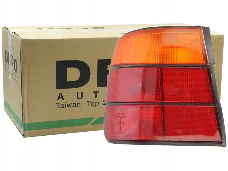 SOL DIŞ STOP LAMBASI (SİNYAL CAMI SARI) BMW E34 KASA (DEPO)