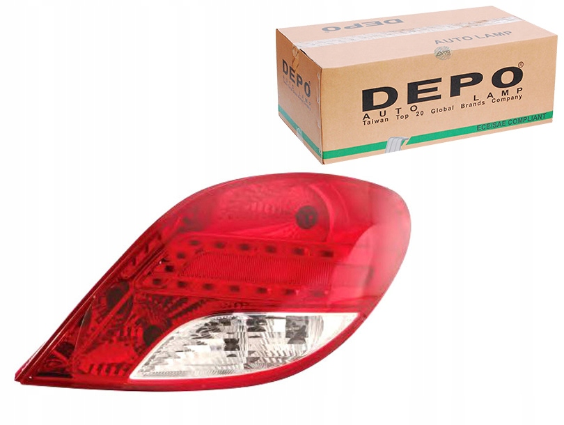 SAĞ STOP LAMBASI LEDLİ PEUGEOT 207 2010-2012 ARASI (DEPO)