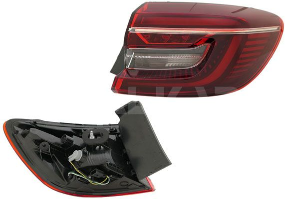 SAĞ DIŞ STOP LAMBASI LEDLİ RENAULT CLIO V 2019-2023 ARASI (DEPO)