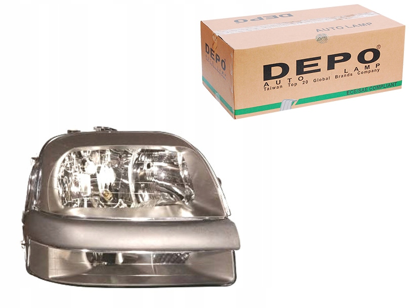 SAĞ FAR LAMBASI SİSLİ MOTORSUZ FIAT DOBLO 2001-2005 ARASI (DEPO)