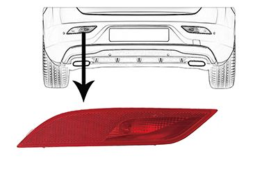 ARKA TAMPON SOL SİS FARI LAMBASI VOLVO V40 2012-2018 (DEPO)