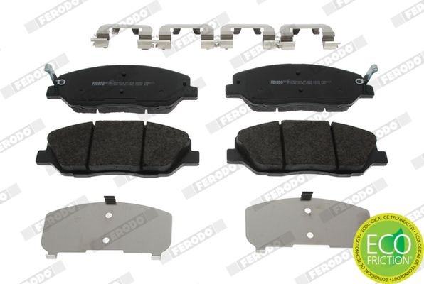ÖN FREN BALATASI TAKIM HYUNDAI SANTAFE 2006-2015 ( FERODO )