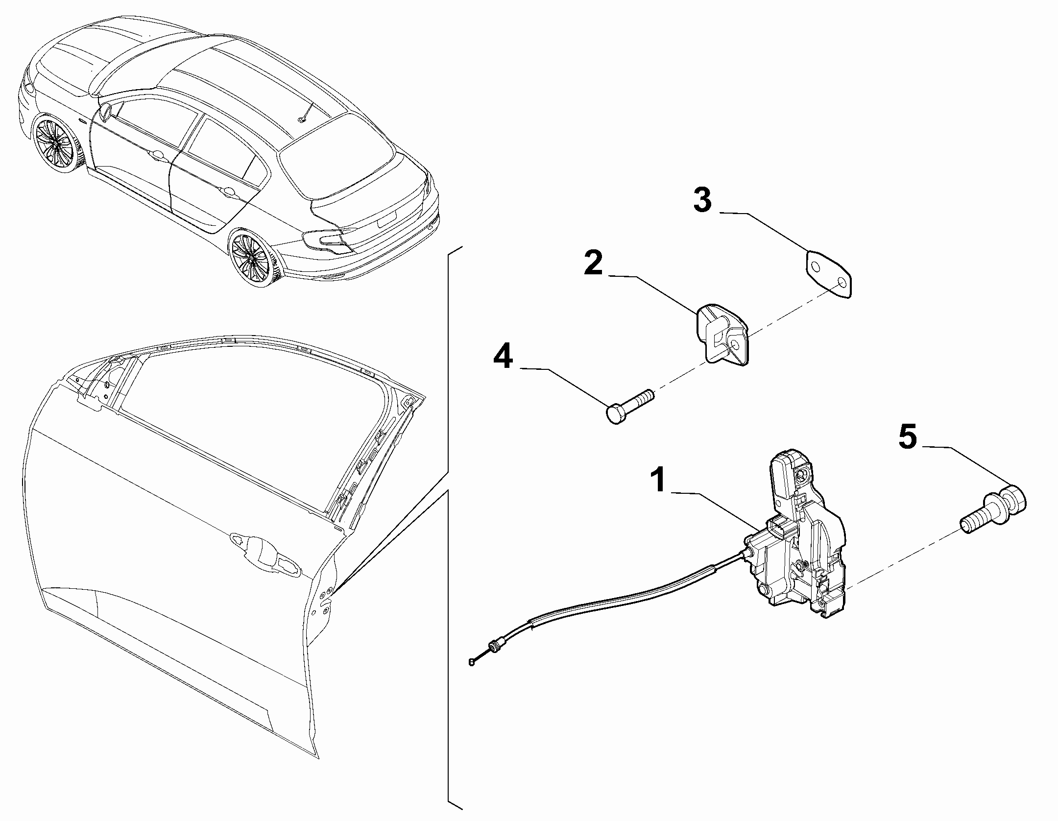 ÖN SOL KAPI KİLİDİ FIAT EGEA 2015-2026 ARASI (OPAR 51983603)