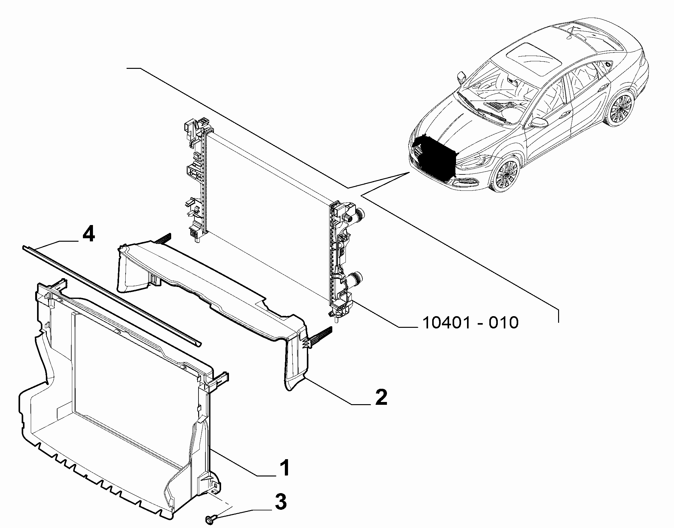 RADYATOR DAVLUMBAZI FIAT EGEA 1,6 MJET (OPAR 52189689)