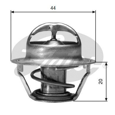 TERMOSTAT 88 °C SUZUKI VITARA 1.4 MOTOR 2015-2024 (GATES)