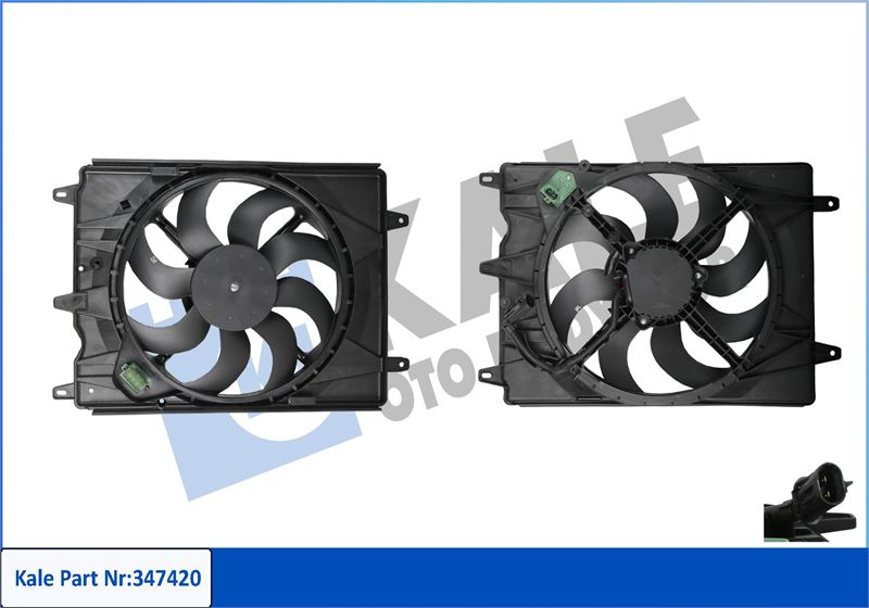 FAN MOTORU DAVLUMBAZLI FIAT EGEA 1,4 BENZİNLİ (KALE)