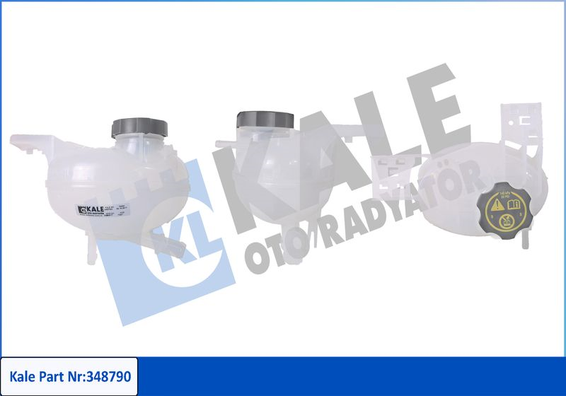 RADYATOR YEDEK SU DEPOSU KAPAKLI FIAT EGEA 1,4 BENZİNLİ (KALE)