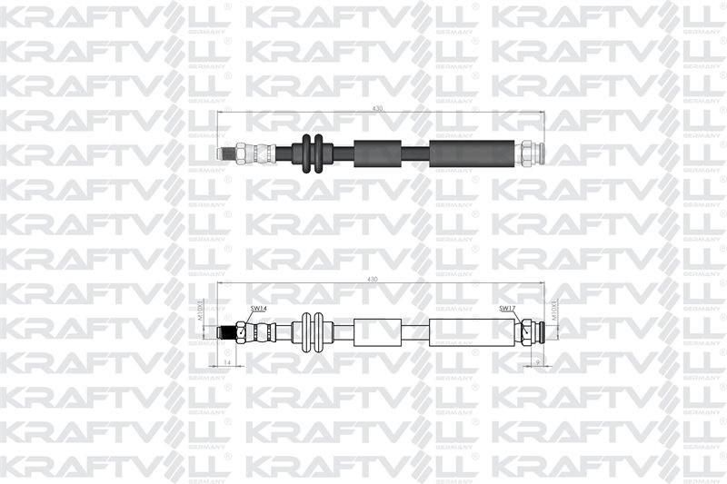 ÖN FREN HORTUMU SAĞ SOL TAKIM FIAT EGEA 2015-2026 (KRAFTVOLL)