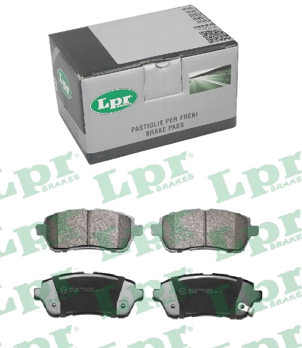 ÖN FREN BALATASI TAKIM MAZDA 2 2009-2015 ARASI (LPR)