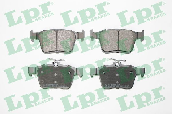 ARKA FREN BALATASI 123mm GOLF VII AUDI A3 LEON 2013-2020  (LPR)
