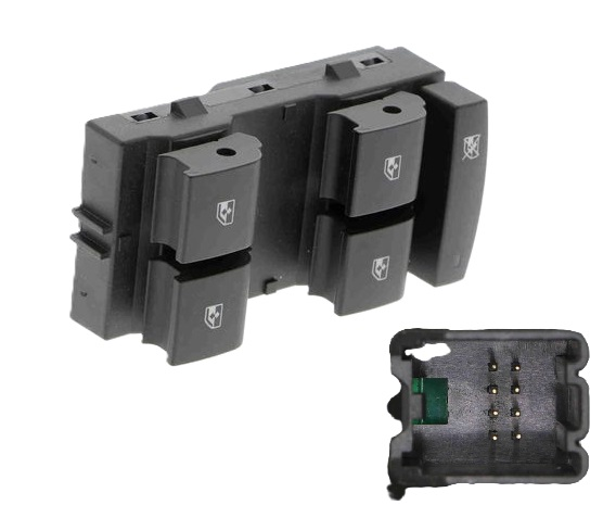 ÖN SOL 4LÜ CAM DÜĞMESİ OPEL ASTRA J INSIGNIA 2010-2015 (PIED)