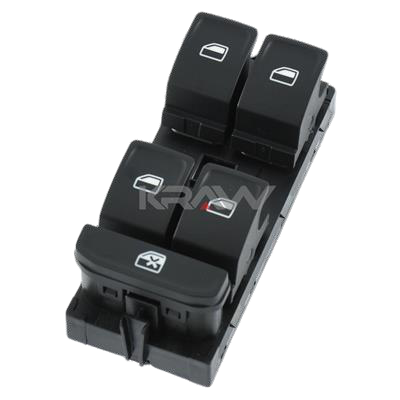 ÖN SOL DÖTLÜ 4LÜ CAM DÜĞMESİ KIRMIZI ISIK SEAT LEON 2013-2020