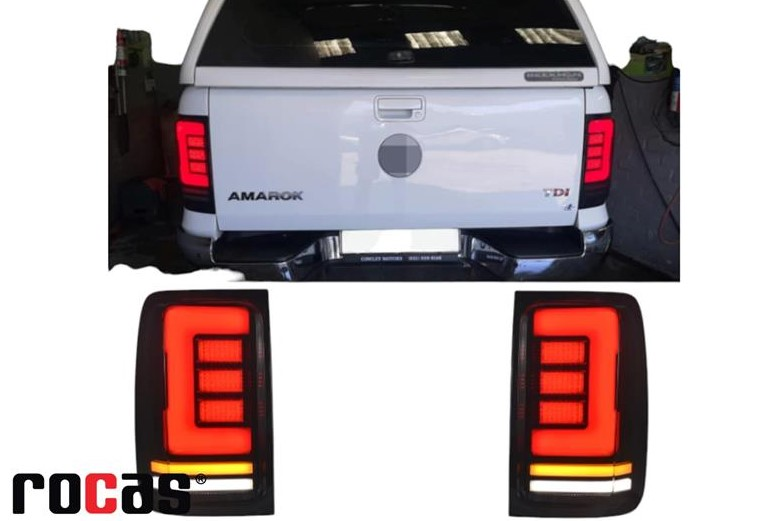 TUNING STOP LAMBASI SİYAH LEDLİ SAĞ SOL TAKIM VW AMAROK  2011-2016