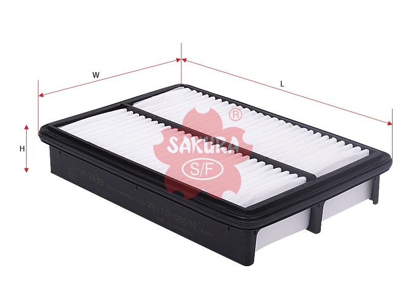 HAVA FİLTRESİ TUCSON SPORTAGE 2,0CRDİ 2005-2009 ARASI (SAKURA)