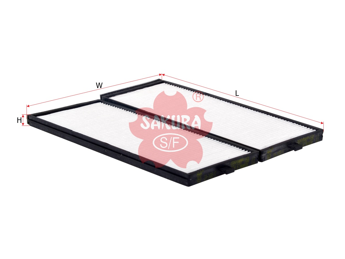 POLEN FİLTRESİ ÇİFTLİ HYUNDAI GETZ 2003-2011 ARASI (SAKURA)