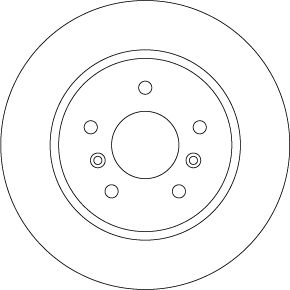 ARKA FREN DİSKİ TAKIM 290mm NISSAN QASHQAI J11 2014-2019 (TRW)
