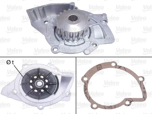 DEVİRDAİM SU POMPASI FORD MONDEO 2007-2014 2.0 TDCİ (VALEO)