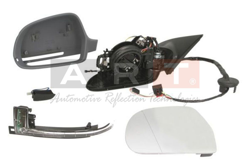 DIŞ DİKİZ AYNASI KOMPLE AUDİ A6 2008- ELK AST SİN HFZ AYD SOL