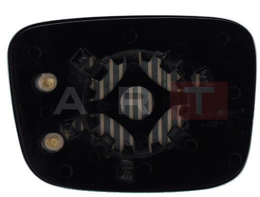 DIŞ DİKİZ AYNA CAMI VW  T5 CADDY 2003-2010 ISITMALI SAĞ