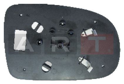 DIŞ DİKİZ AYNA CAMI OPEL CORSA C 2000-2006 ASFERİK SOL