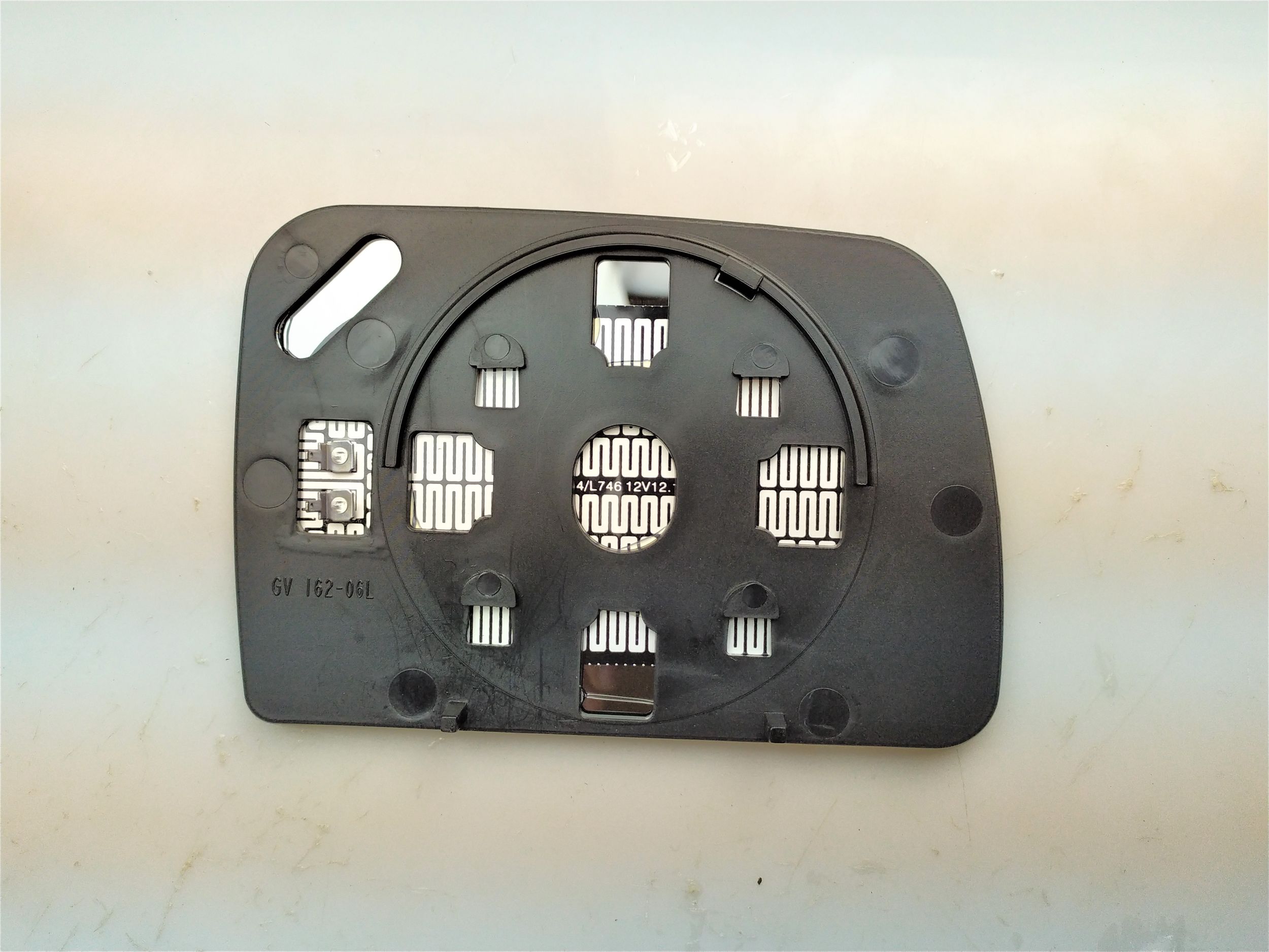 DIŞ DİKİZ AYNA CAMI BMW X5 1996-2006 ISITMALI ASFERİK MAVİ SOL