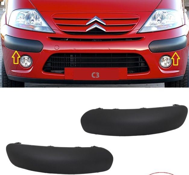 CITROEN C3 II 2006-2009 / ÖN TAMPON BANDI SAĞ SOL (ADET)